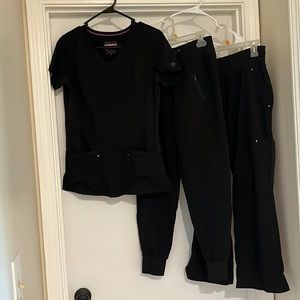 XS HEALING HANDS PURPLE LABEL SCRUBS